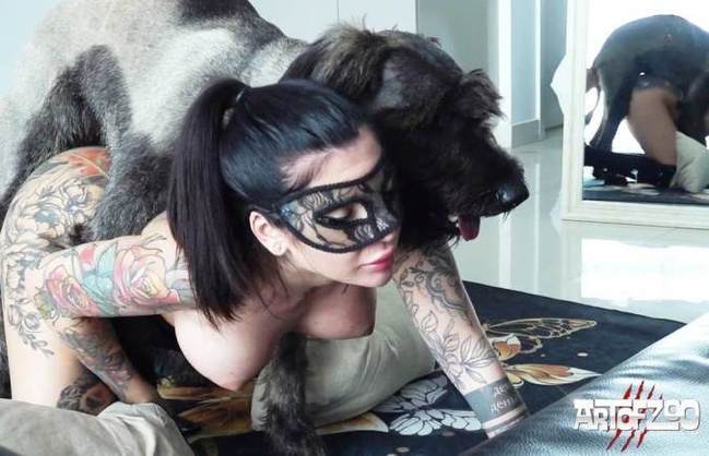 cabeluda dogbond cachorro gozando cachorro caralhudo comendo a buceta de loira Zoofilia com uma loira gostosa sexo com cavalos e uma MILF sexo bizarro